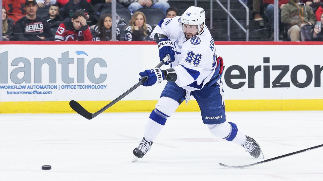 Nikita Kucherov reaches 100 factors on season in Lightning win