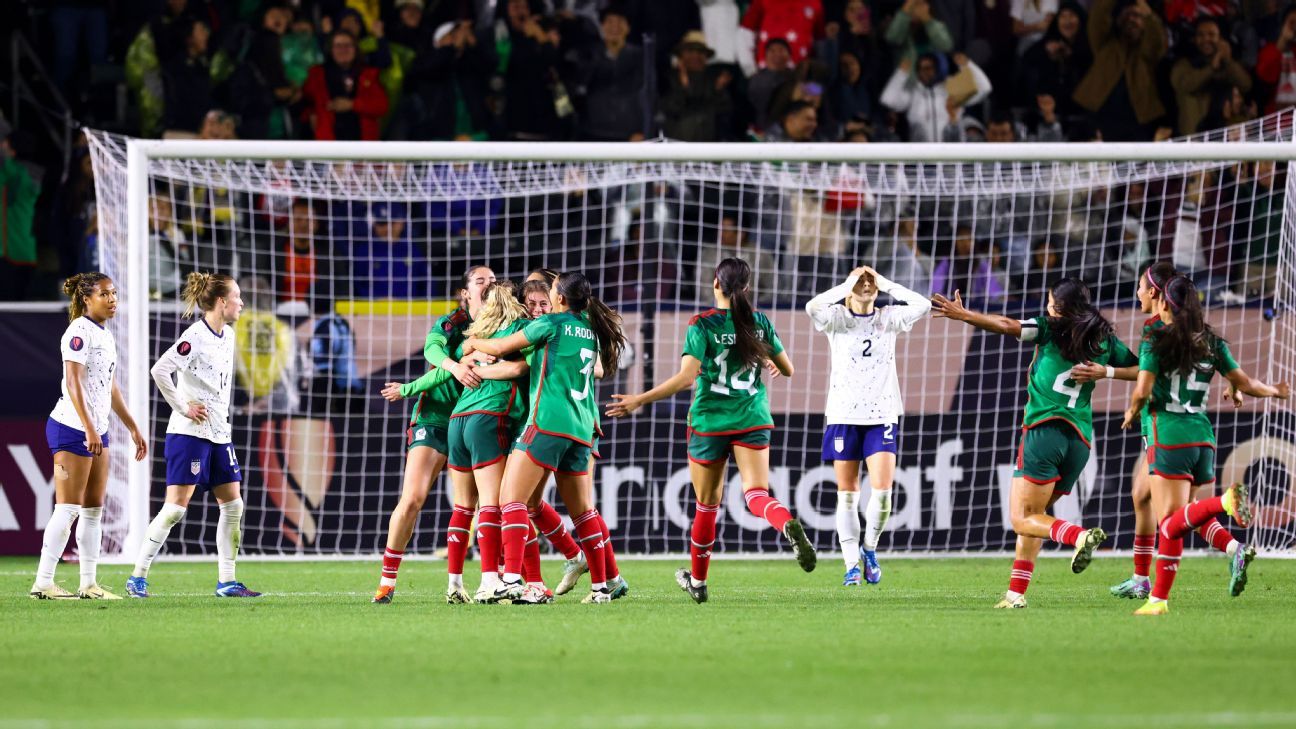 Mexico Women S National Team Breaks 14 Year Winless Streak Against U S In Concacaf W Gold Cup