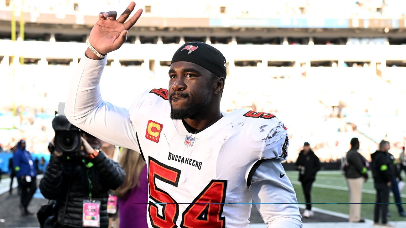 Source – Lavonte David will re-sign with the Buccaneers on a one-year deal