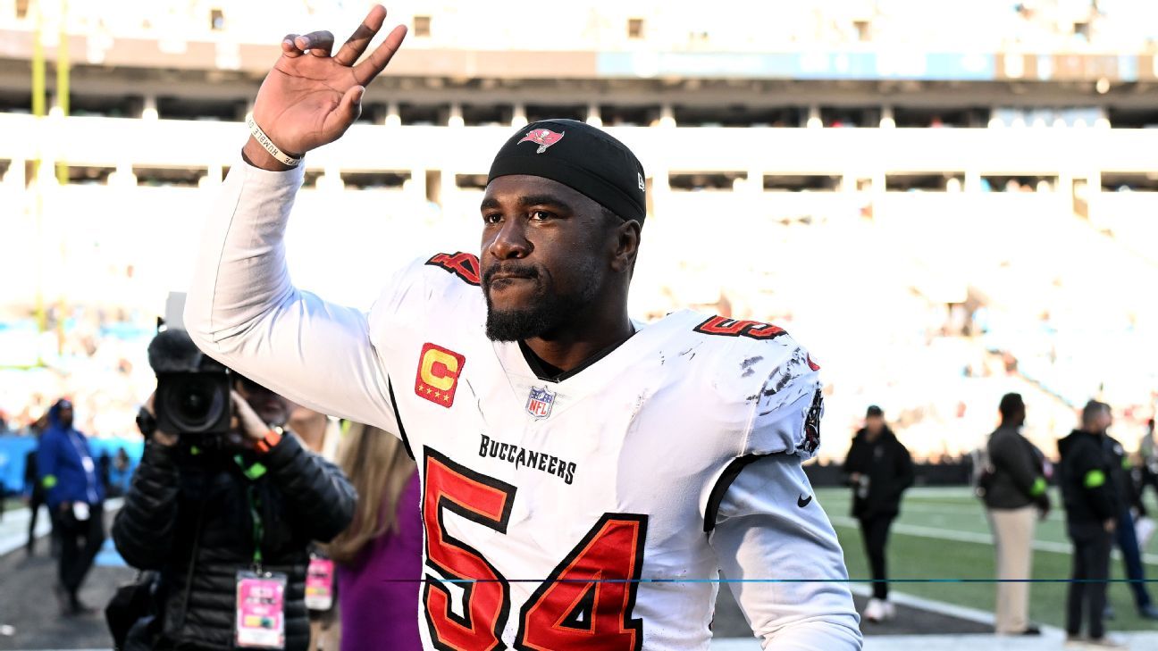 Lavonte David Returns to Tampa Bay Buccaneers for 13th Season on  Million Contract: Latest NFL News