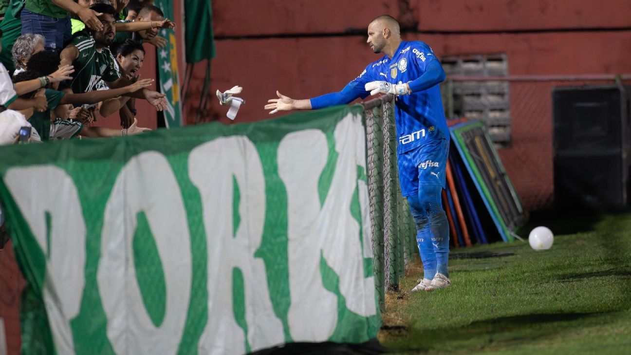 Abel Ferreira elogia fase de Weverton no Palmeiras: 