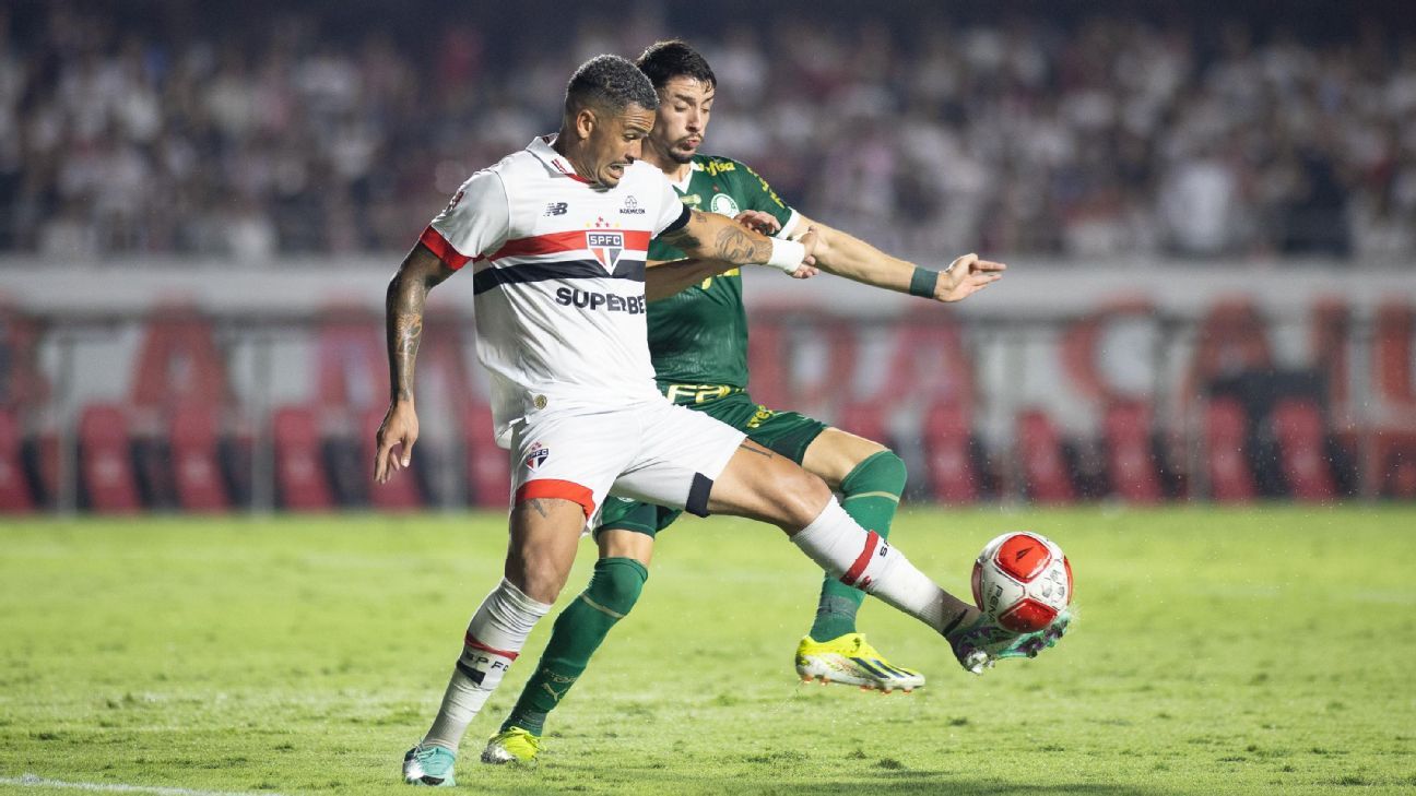 Choque-Rei entre São Paulo e Palmeiras termina em empate acalorado no Morumbi