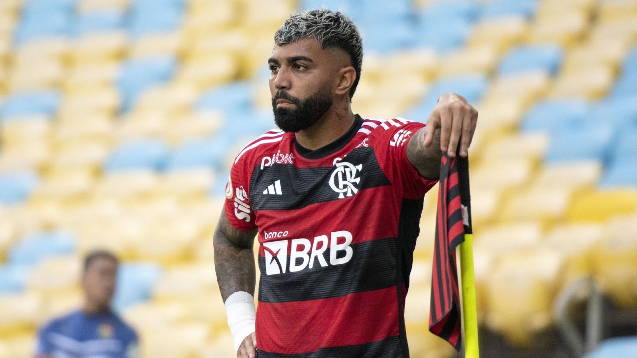 Gabigol entra na lista de suspensos e tem data de fim definida.