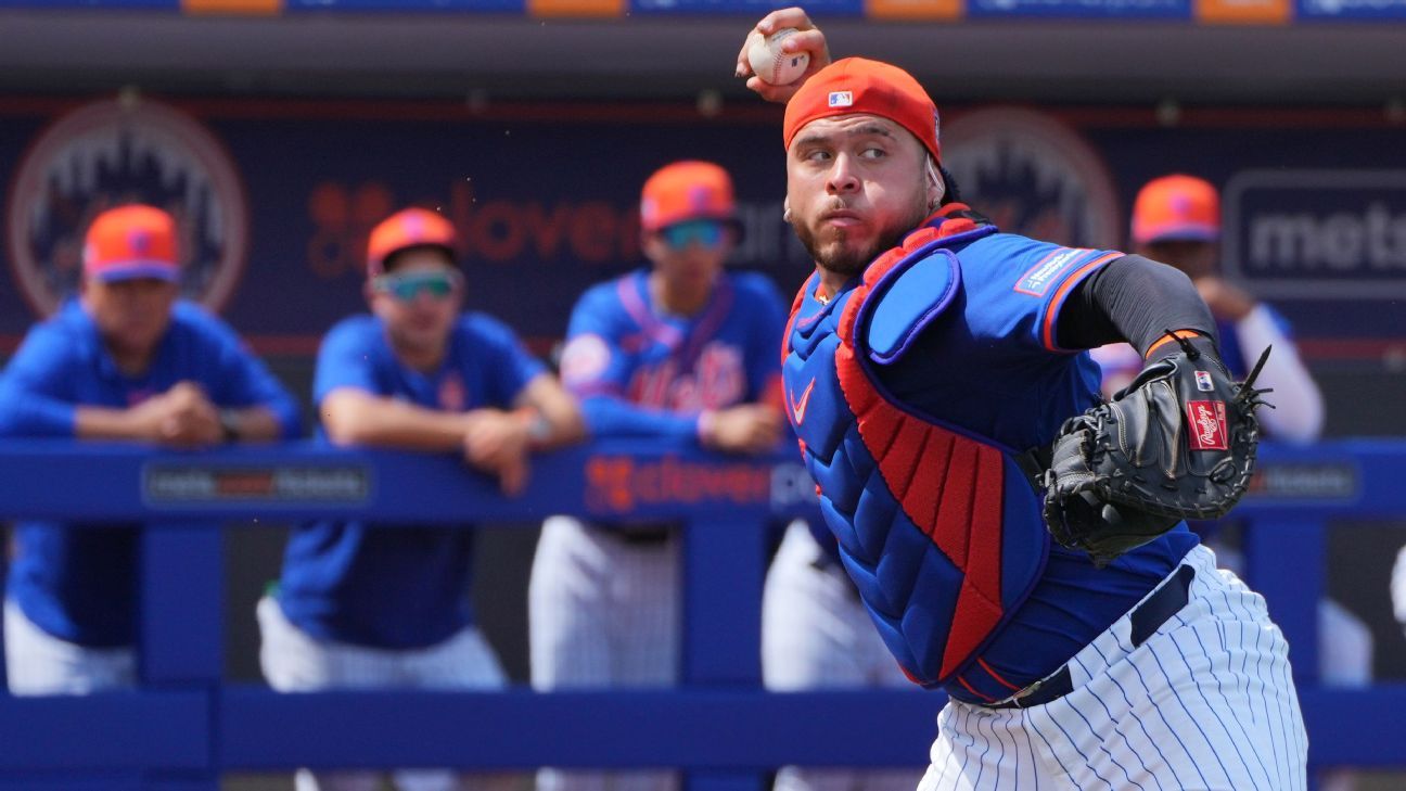 Mets catcher Alvarez to begin rehab assignment