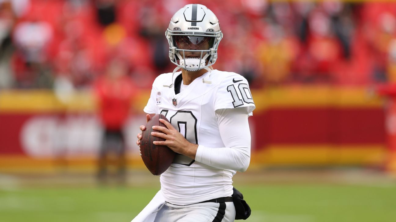 The Raiders cut Jimmy Garoppolo and Hunter Renfro