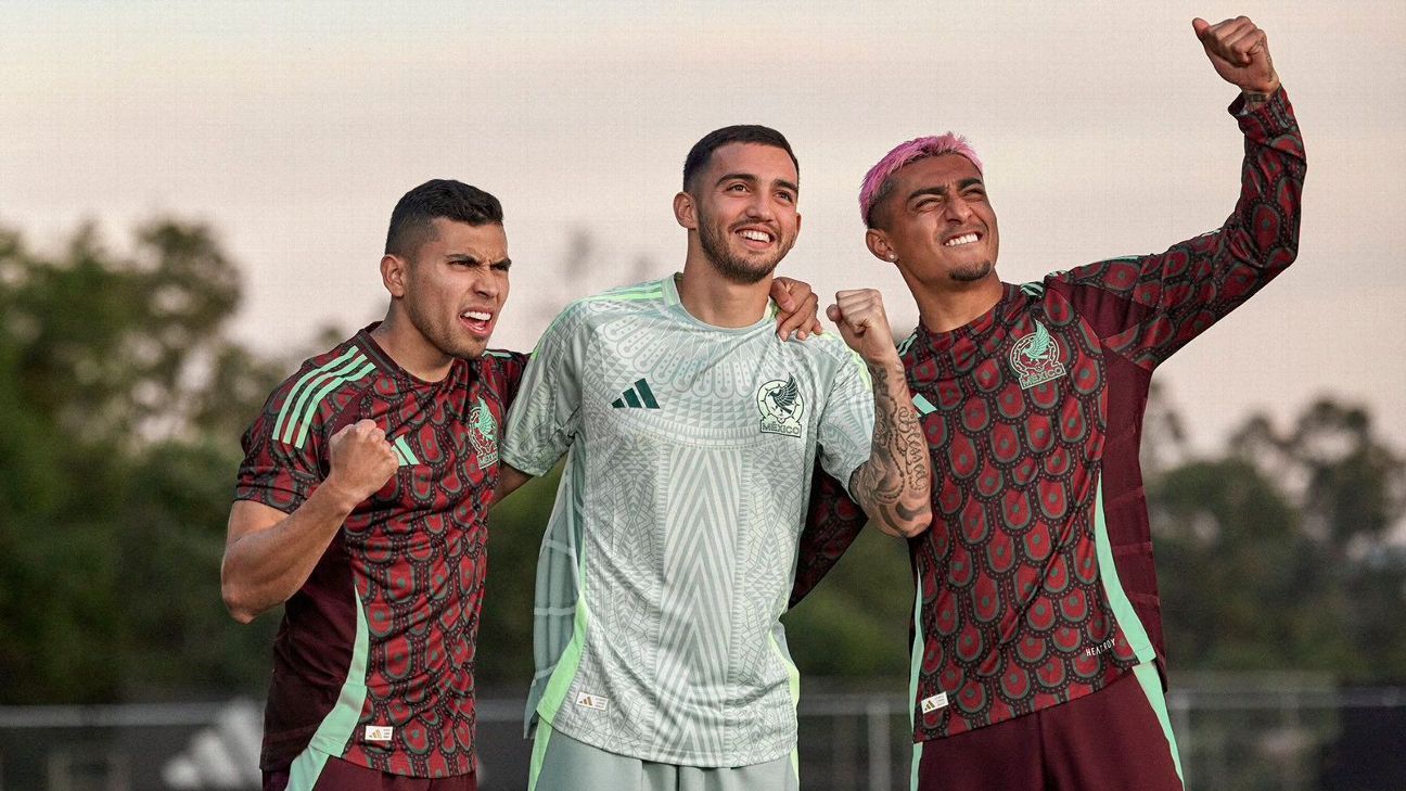 The Mexican national team presents the jersey with which it will play Copa America