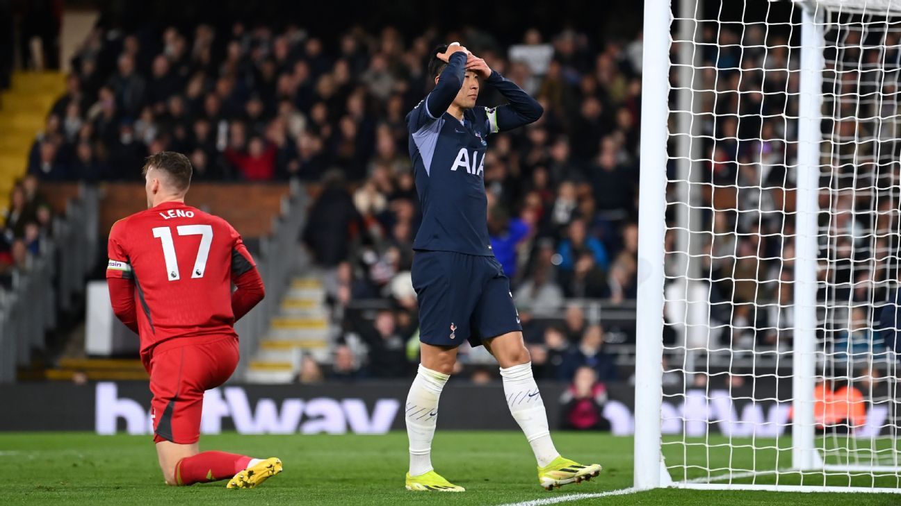 Son fils qualifie la défaite de Tottenham contre Fulham d'”inacceptable”