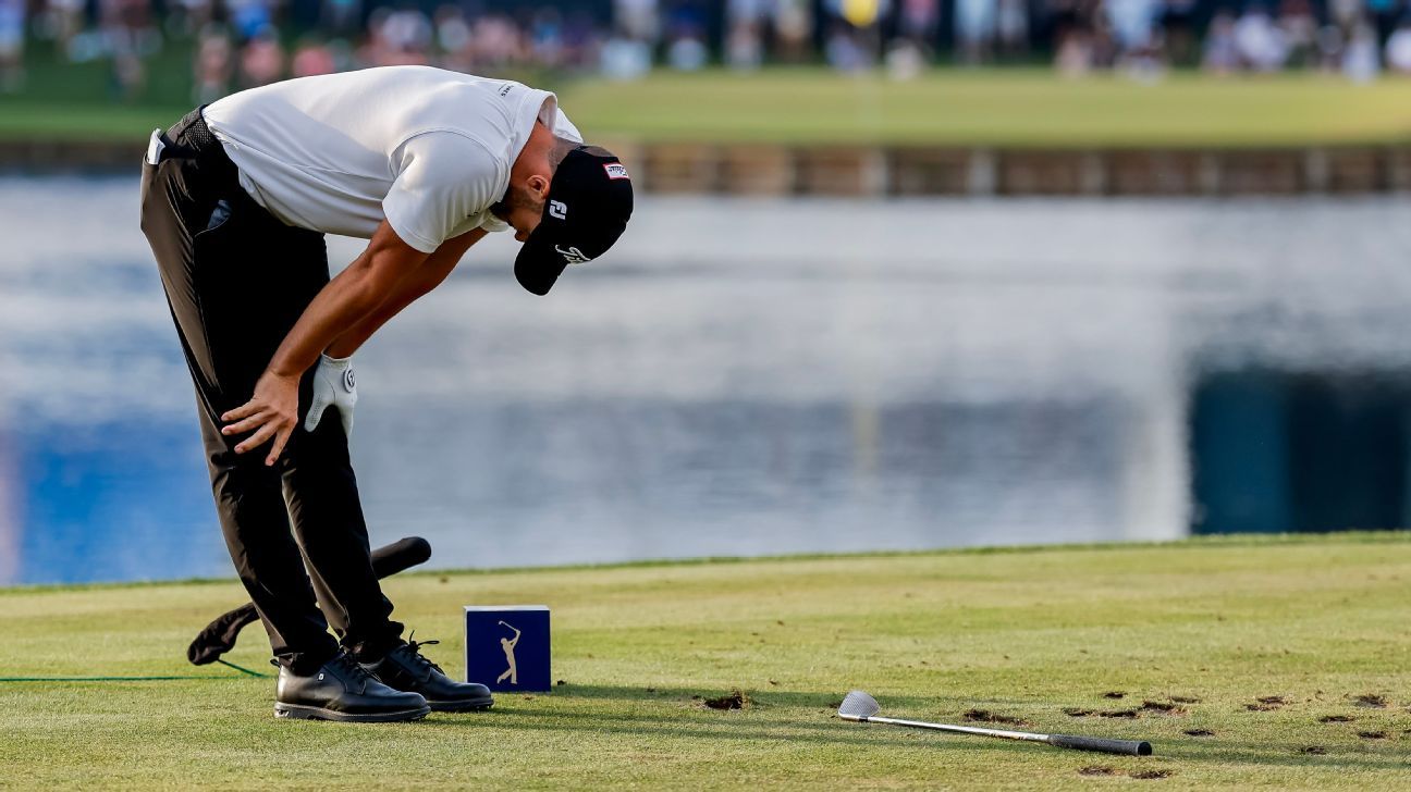 Xander Schauffele seizes Players lead after Clark’s gaffe