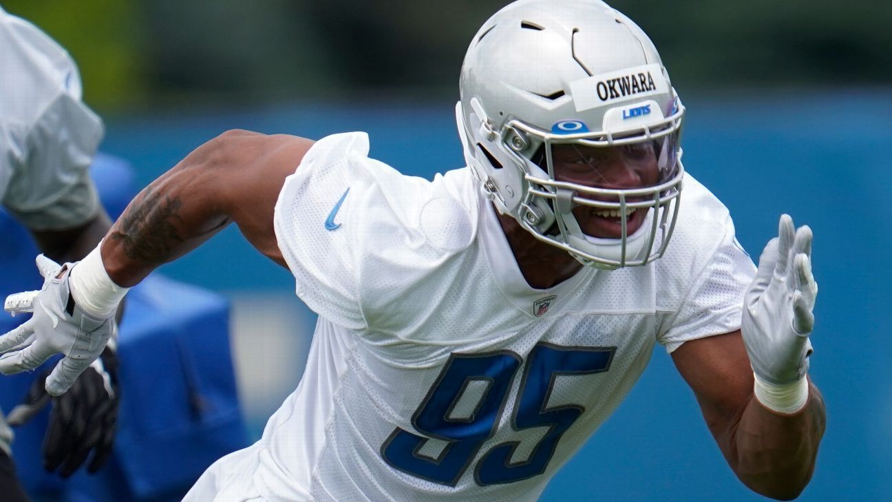 Il running back dei Detroit Lions Romeo Okwara si ritira dopo otto stagioni