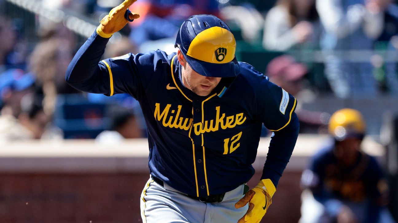 Brewers Defeat Mets in Thrilling Game at Citi Field with Rhys Hoskins' Four Runs and Two Home Runs