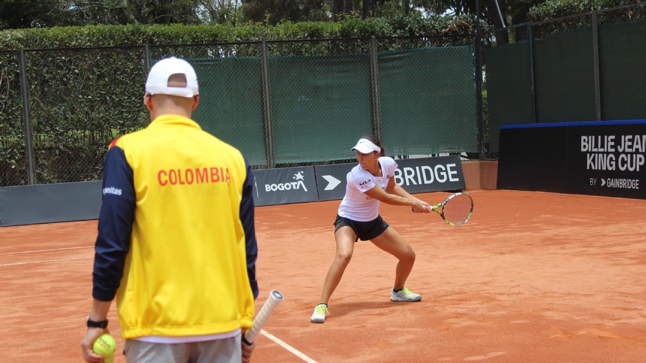 Colombia, without Osorio or Arango in the US challenge for the Billie Jean King Trophy