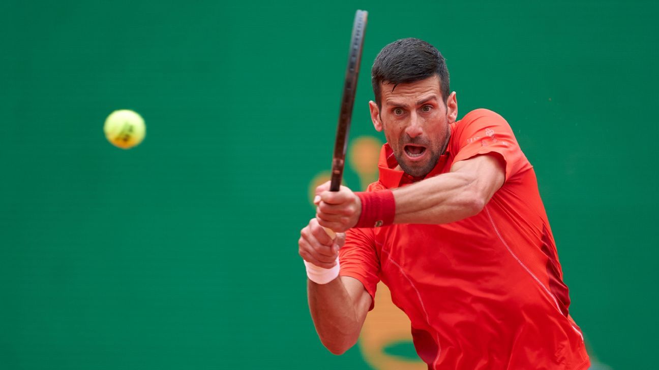 Novak Djokovic vai pular o Lhano de Madrid, focado no Lhano da França