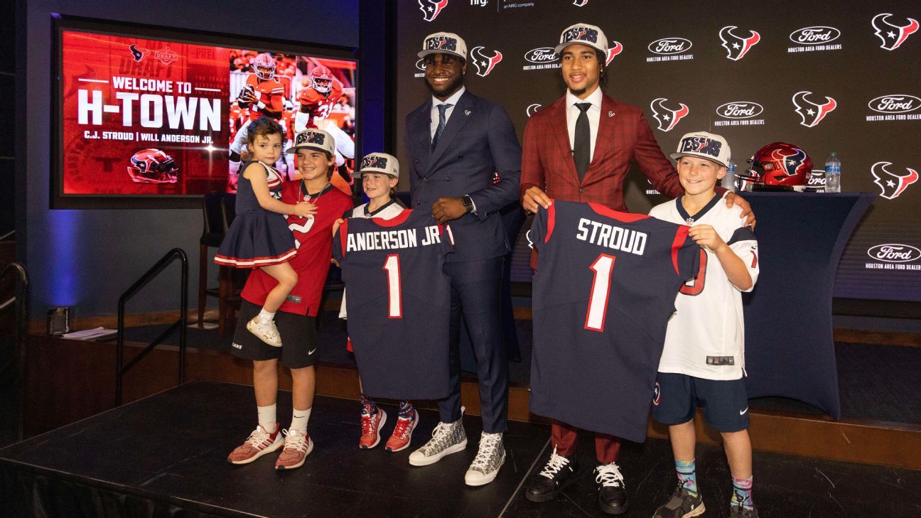  Foto zu Houston Texans 2024 NFL draft picks: Full list by round - ESPN 