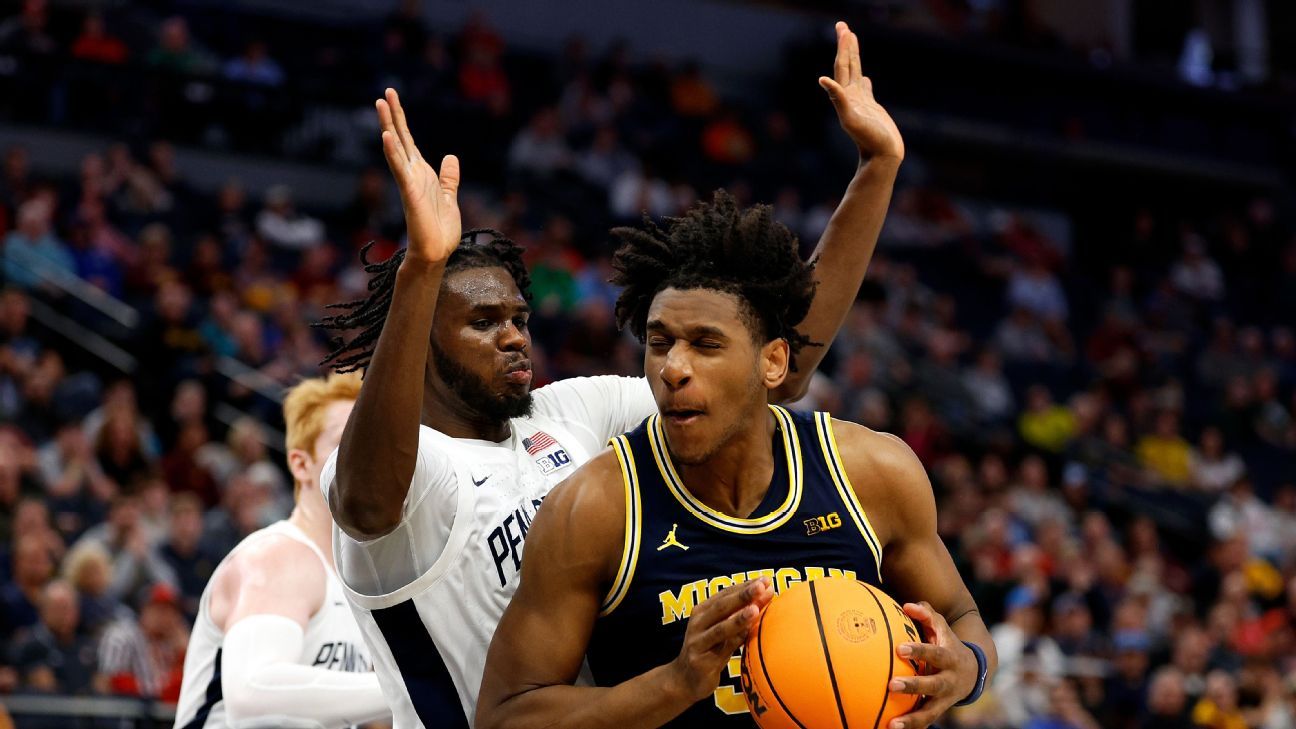 Ex-Michigan center Reed Jr. transferring to UConn