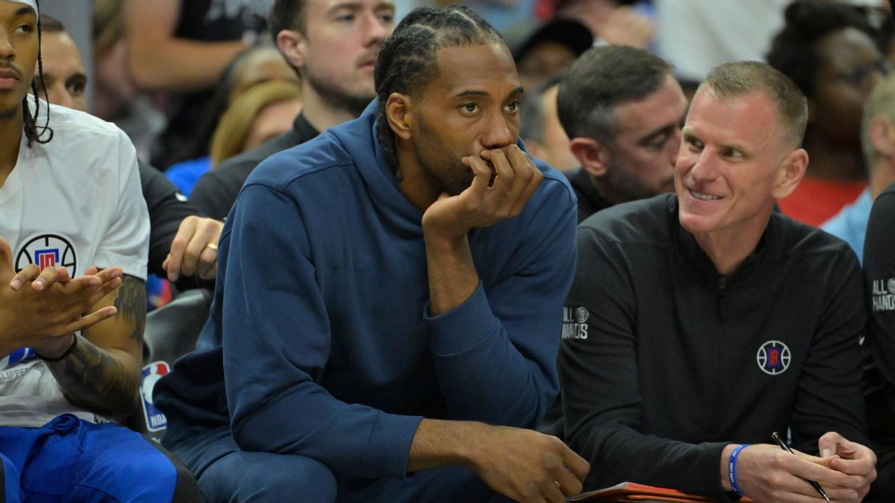 Clippers, Kawhi Leonard'ın Mavs'e karşı 2. maç için şüpheli olduğunu söyledi