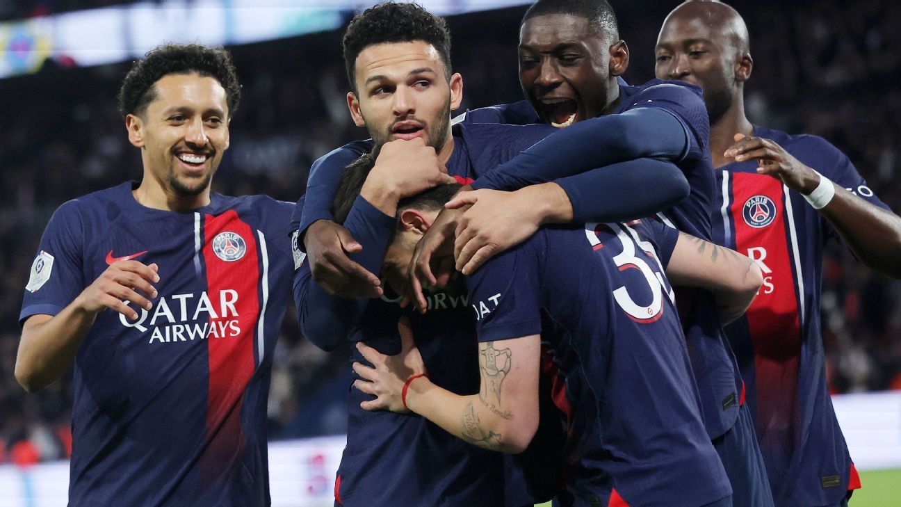 Les projets du PSG pour devenir champion de France ce jeudi - Nouvelles ...