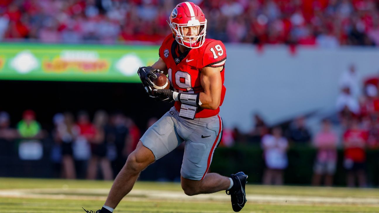 Raiders hacen de Brock Bowers el primer ala cerrada elegido en el Draft