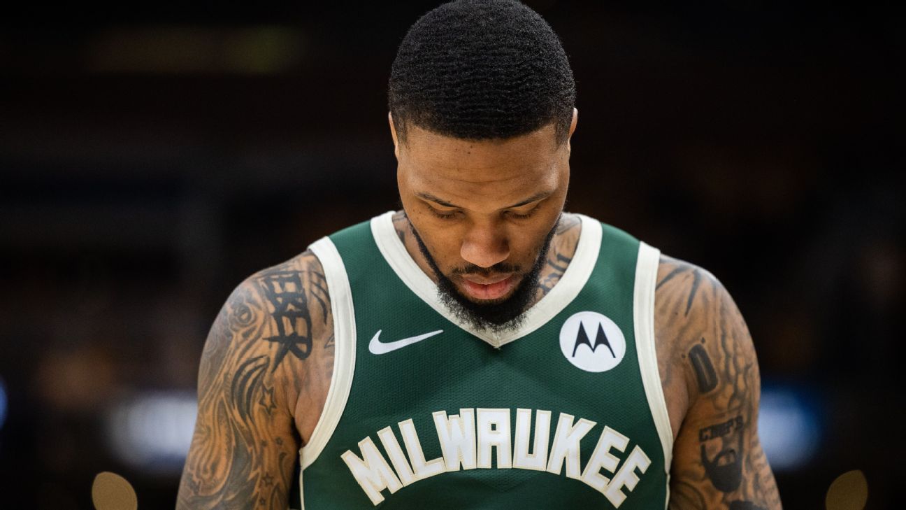 Ailing Bucks see Lillard aggravate Achilles injury