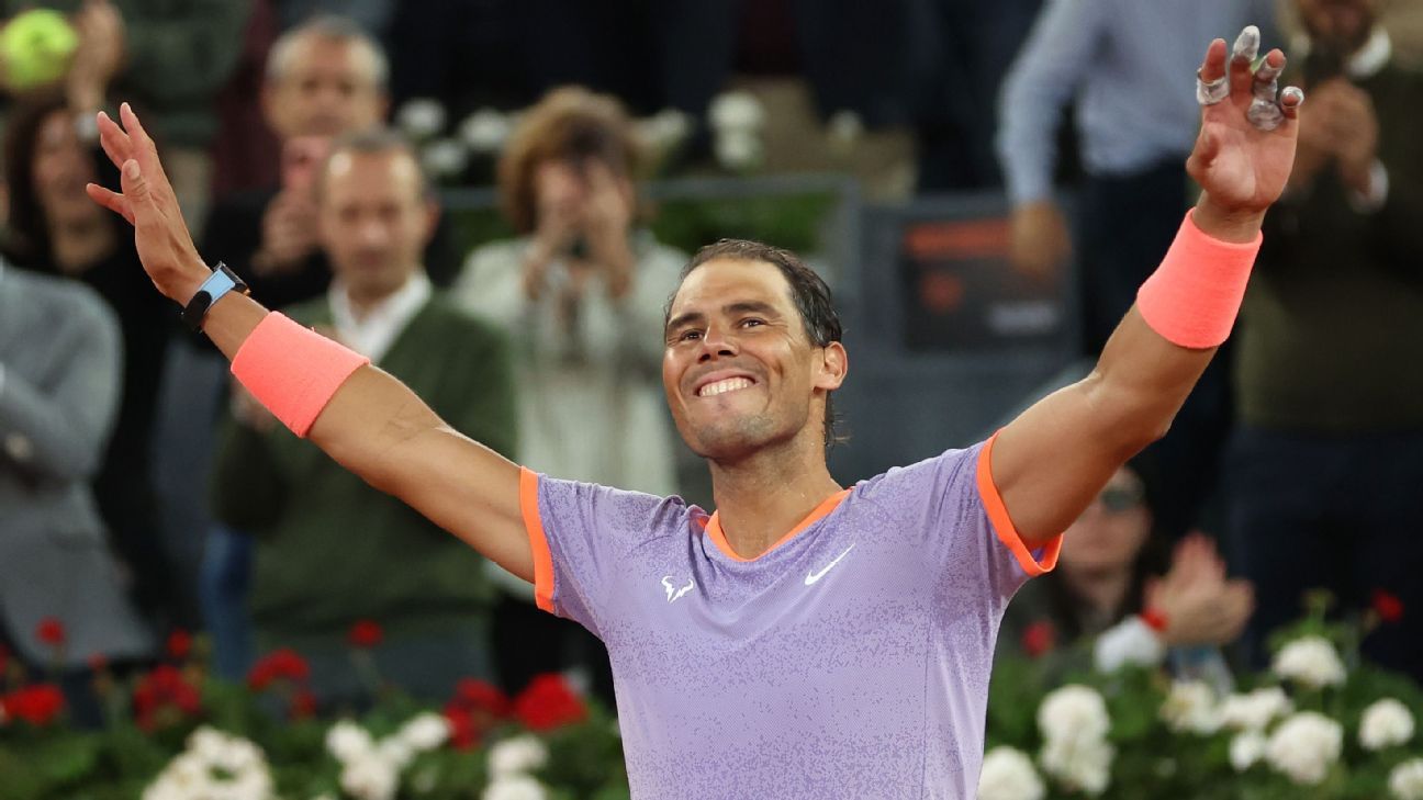 Après une longue période, Rafael Nadal a de nouveau battu un Top 20