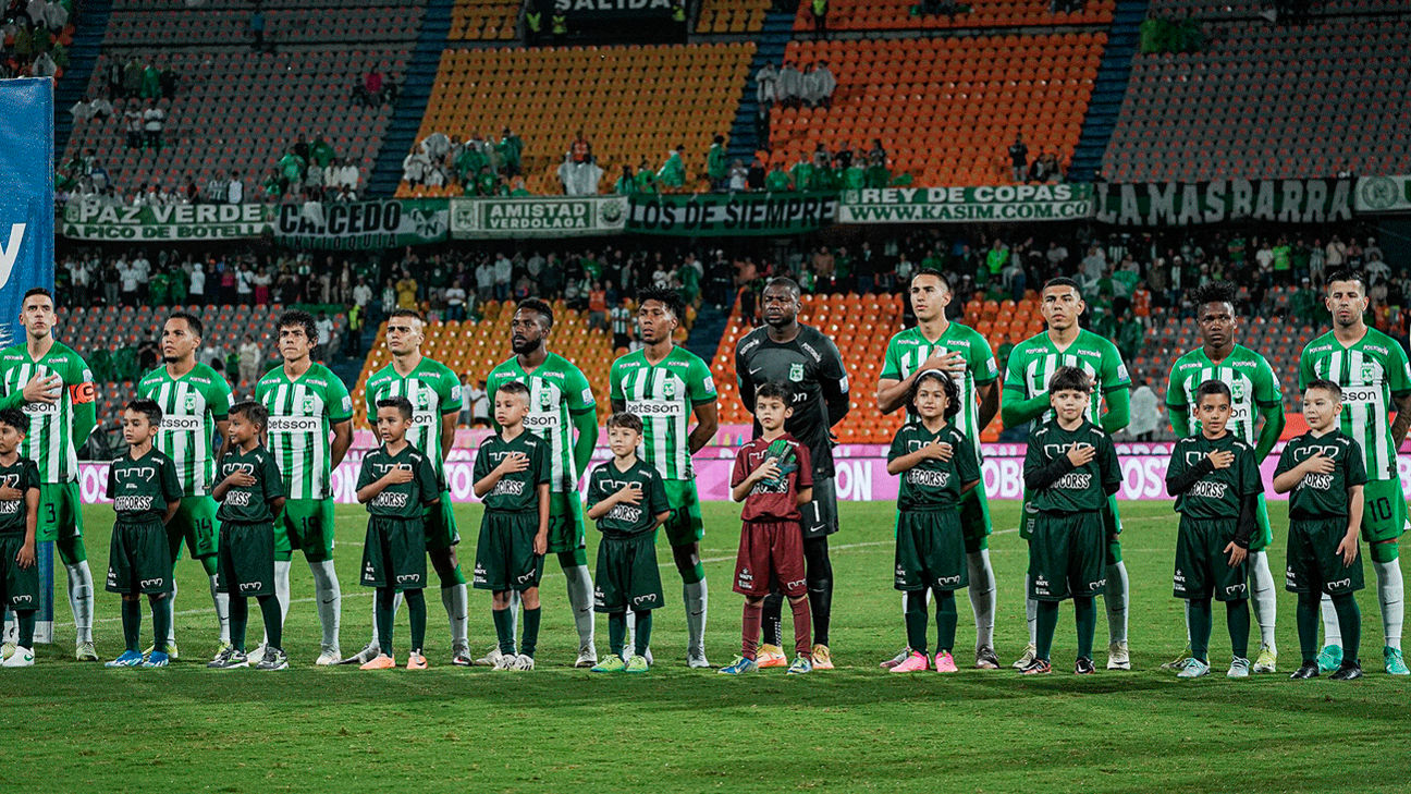 Atletico Nacional were left without competition, and this was Verdolaja's first semester
