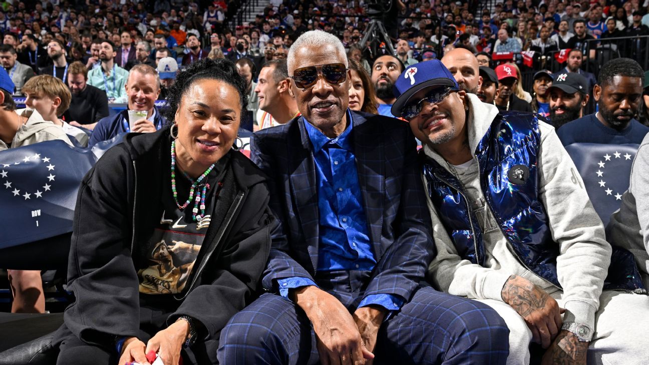 Dawn Staley, Allen Iverson lead celebrity cameos during 2024 NBA playoffs