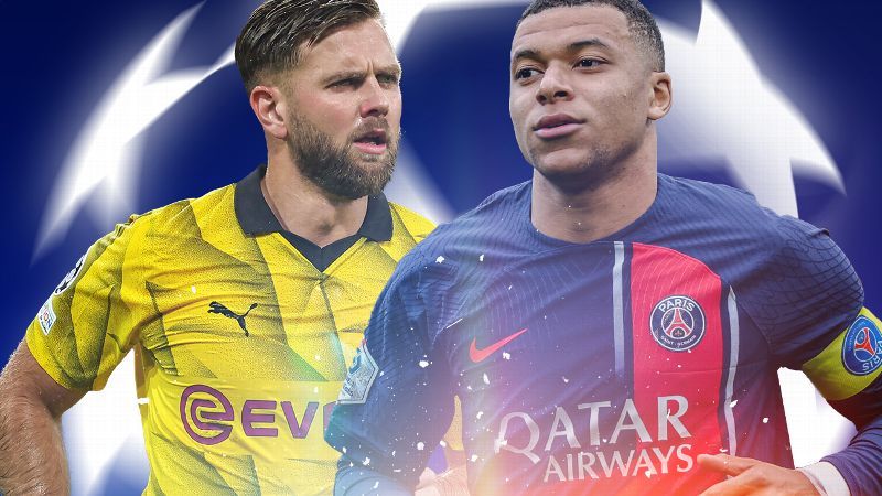 Dortmund vs. Paris Saint-Germain: European Champions League semi-final lineup