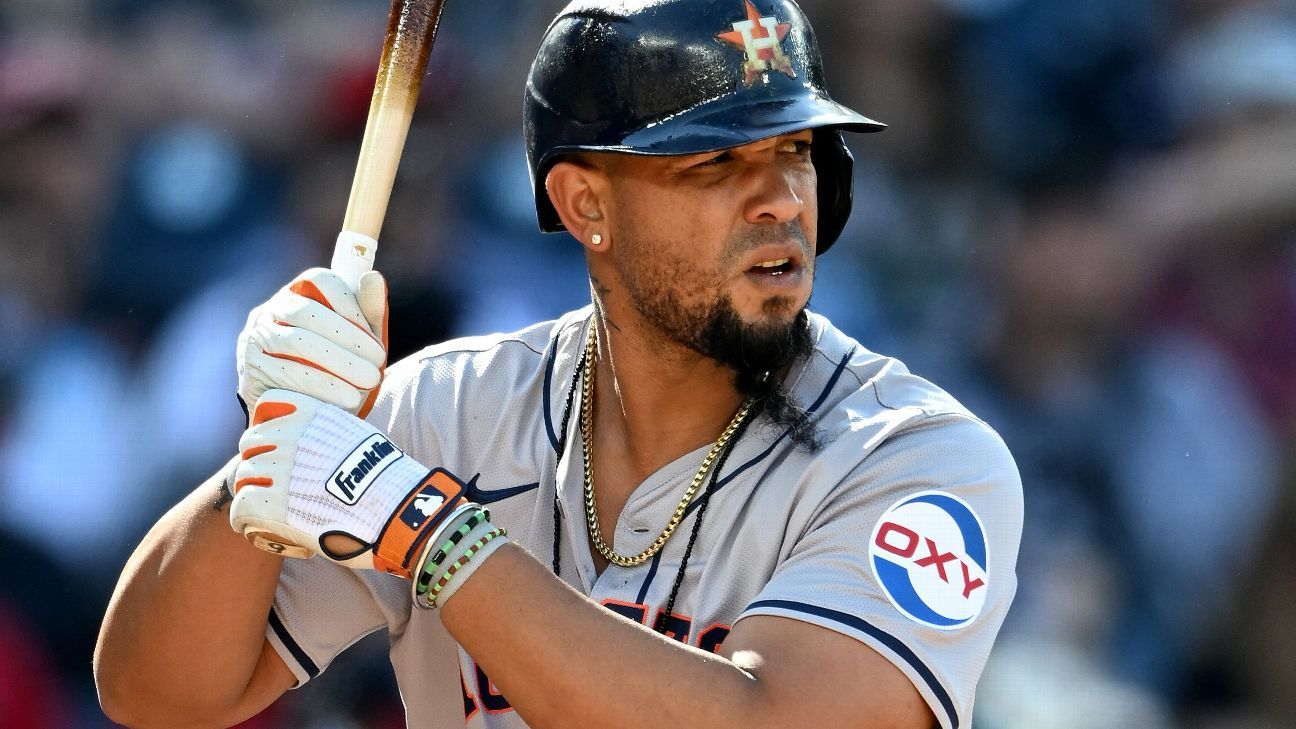 Astros release former AL MVP Abreu, owe .8M