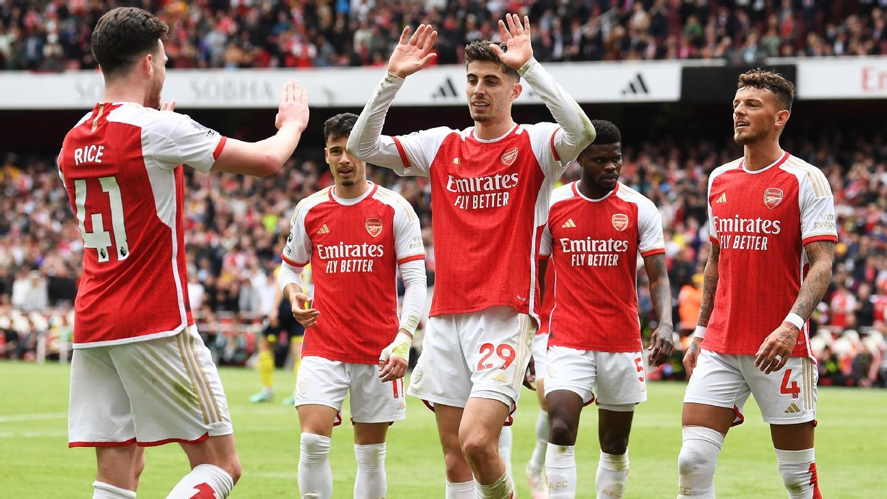 Havertz et Rice incarnent les progrès d’Arsenal lors de la victoire à Bournemouth