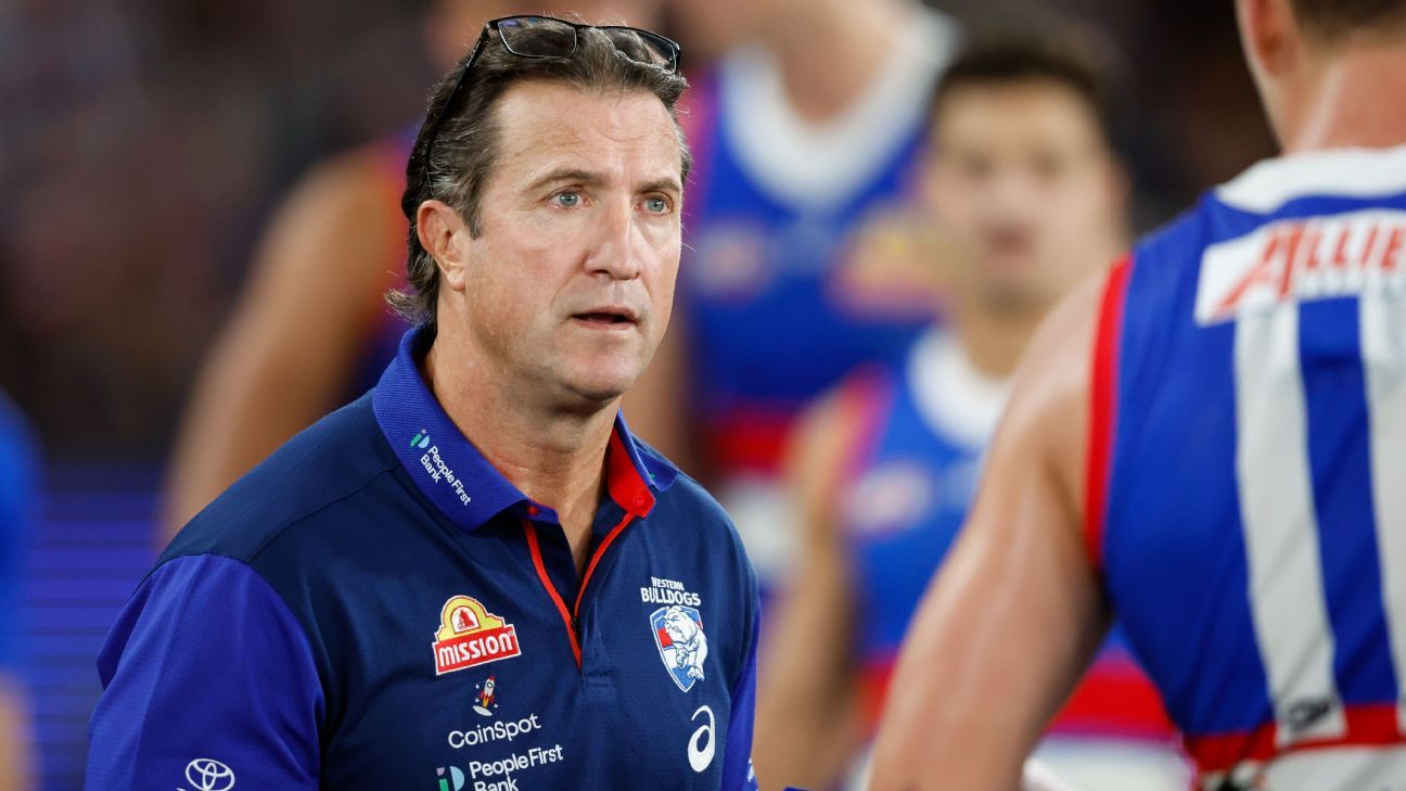 AFL: Western Bulldogs boss Matthew Egan blown away by attacks on coach ...