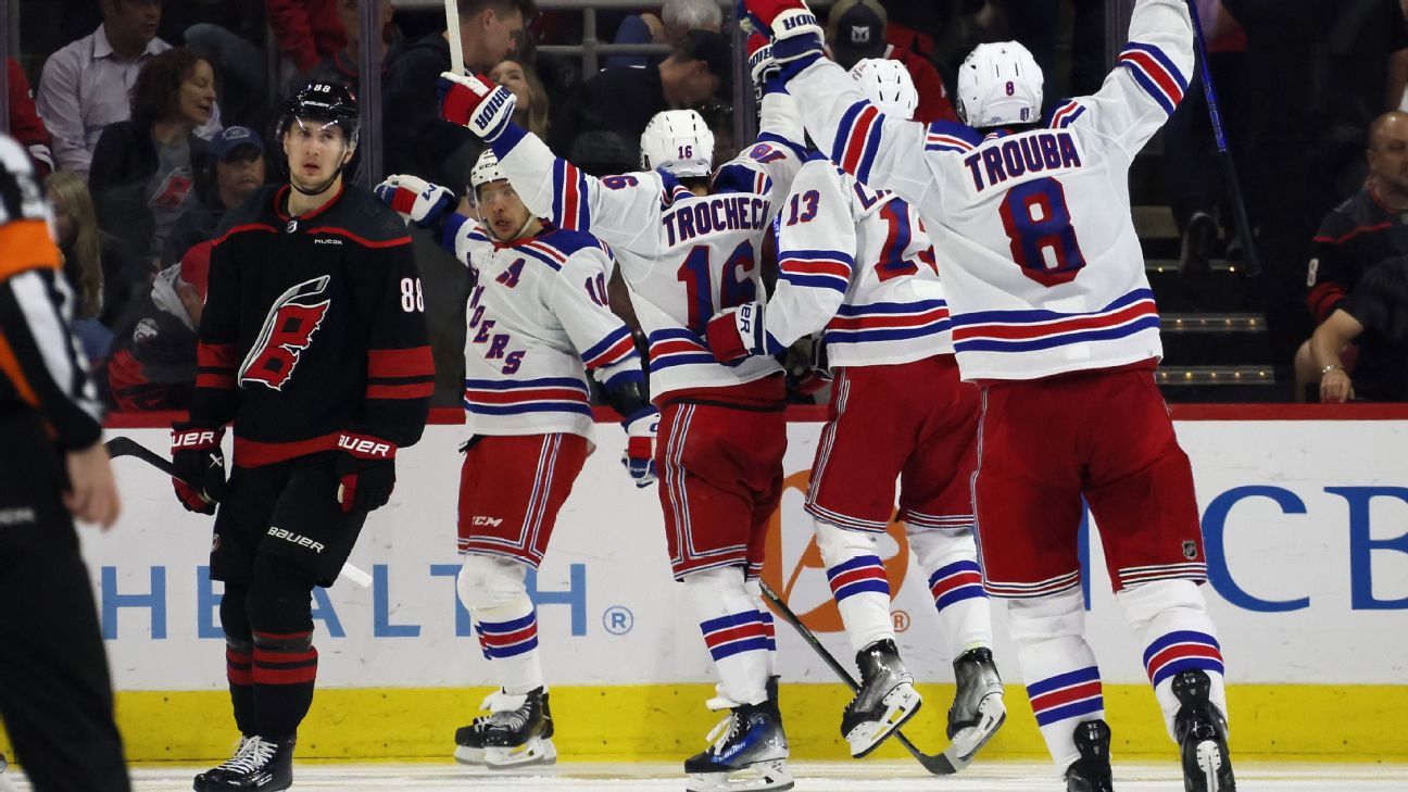 Panarin's OT score makes N.Y. 7-0 in postseason