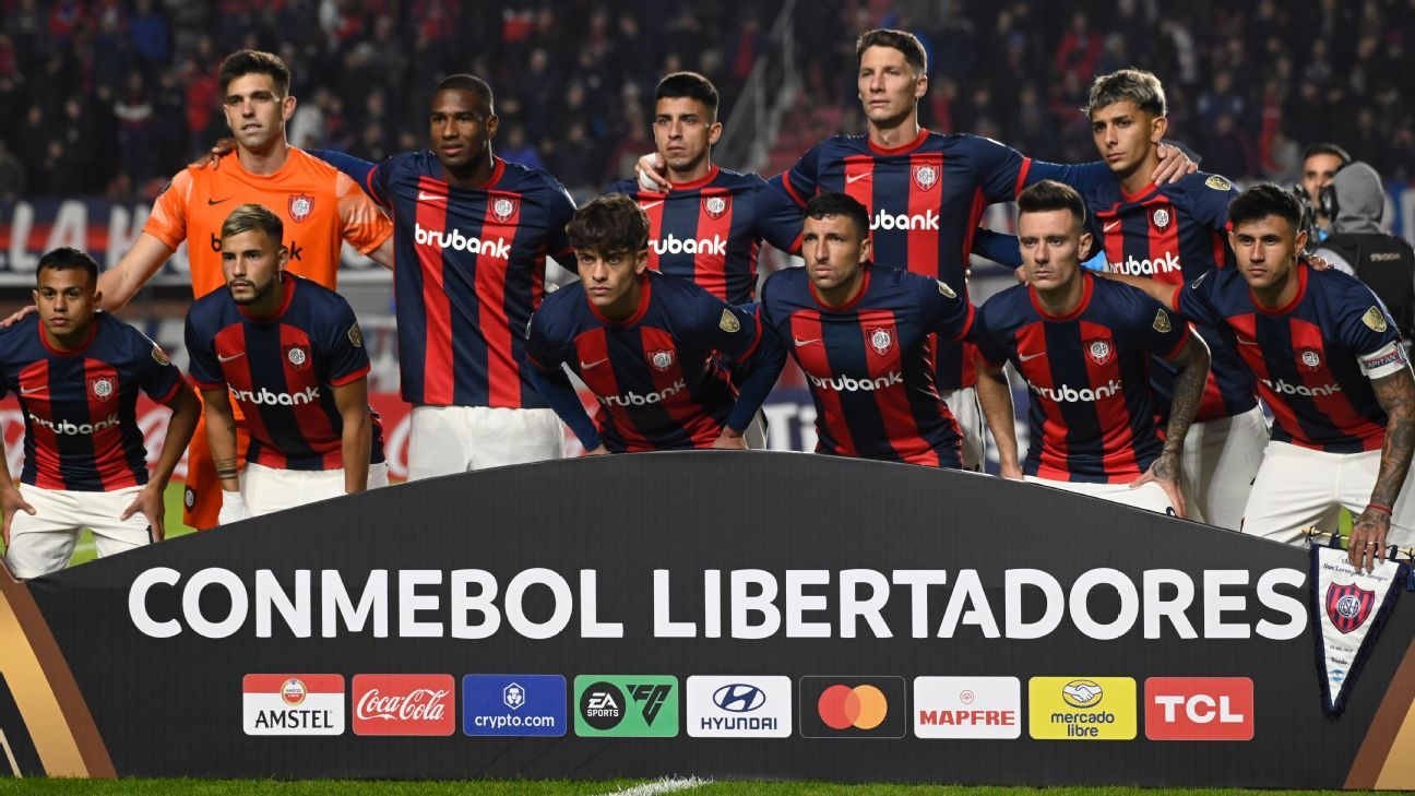 What does San Lorenzo need to qualify for the round of 16 of the CONMEBOL Libertadores?