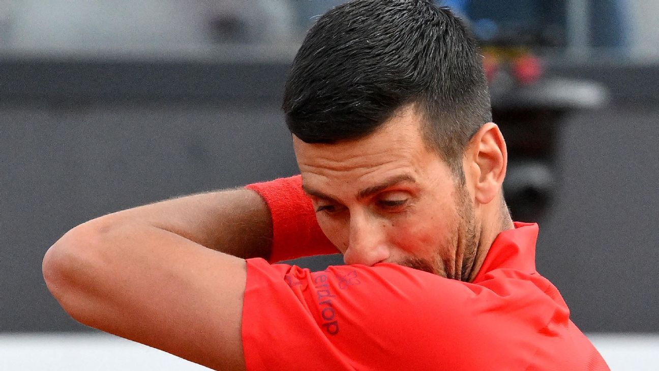 Moment dramatique à Rome : Djokovic, frappé avec une bouteille