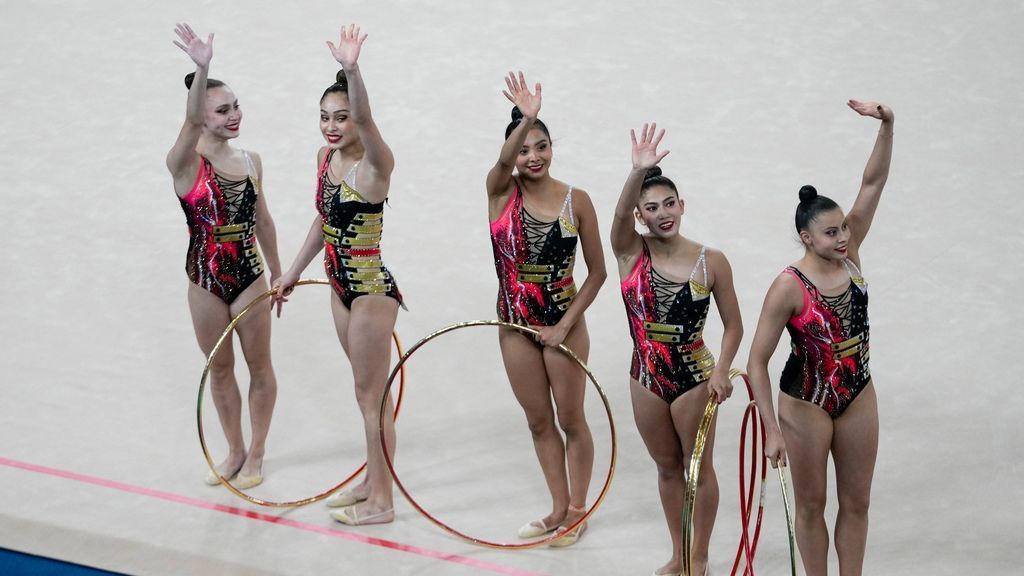 México conquista medalha de prata na ginástica rítmica em Portugal