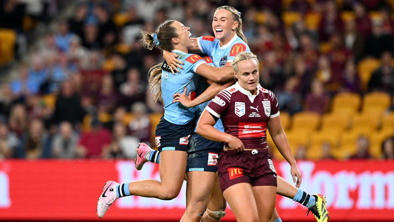 Origin: NSW too good in first game of historic Women's Origin series - ESPN