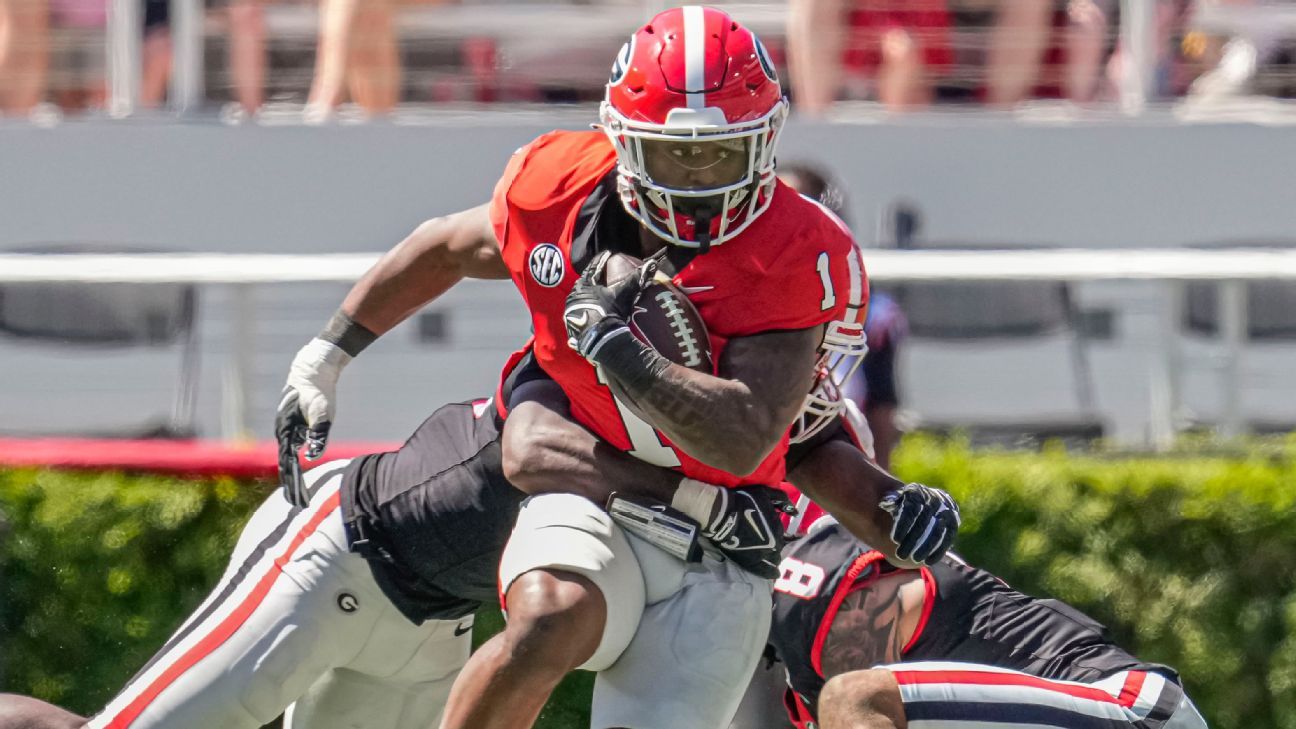 Sources: Georgia RB Etienne out vs. Clemson