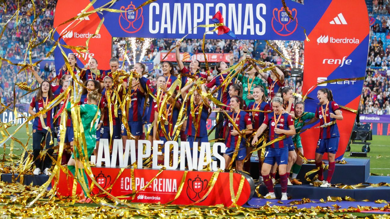 Barcelone Femenino écrase la Real Sociedad en finale de la Coupe