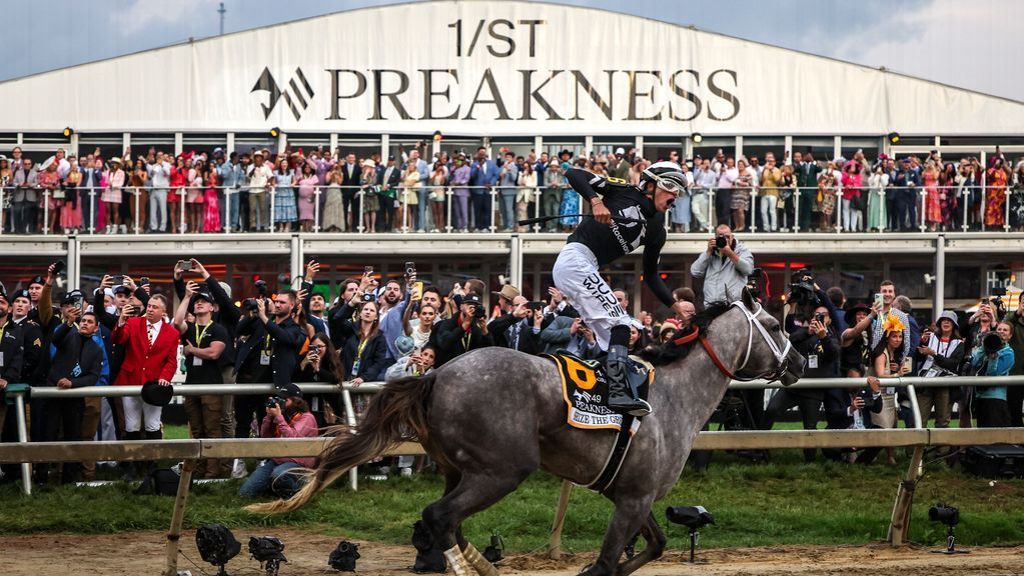 Seize the Grey wins Preakness, denies Mystik Dan