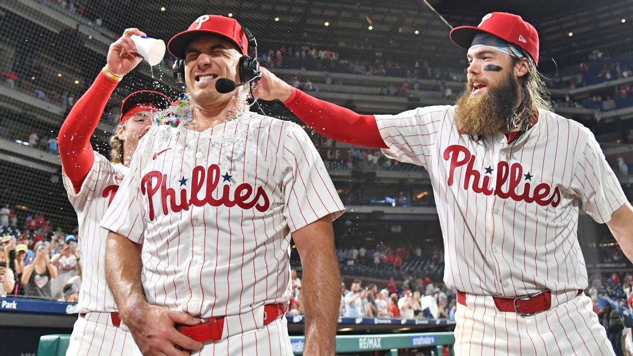 Phils (36-14) off to MLB’s best start since ’01 M’s