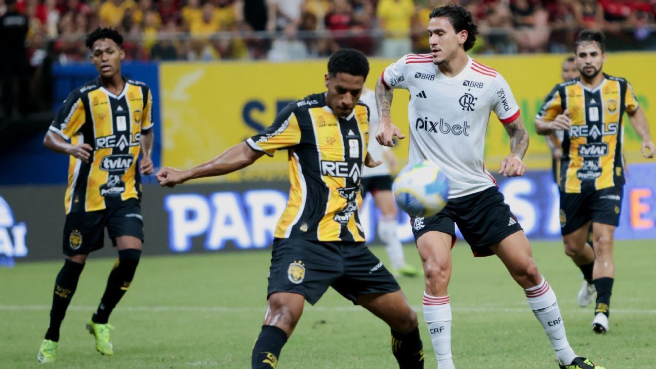 Gabigol no banco: Flamengo avança sem brilho às oitavas da Copa do Brasil