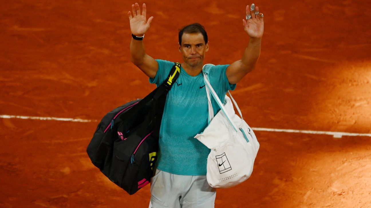 Rafael Nadal drops into Roland Garros with the scent of farewell