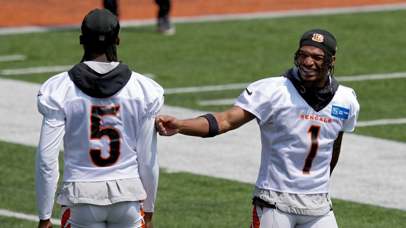 Cincinnati Bengals entrenan sin Tee Higgins ni Ja'Marr Chase ESPN