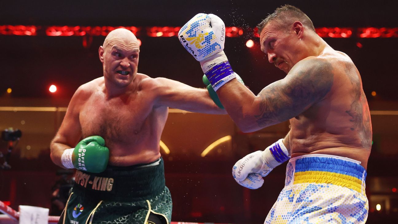 Fury promete estar “más concentrado” en la revancha con Usyk