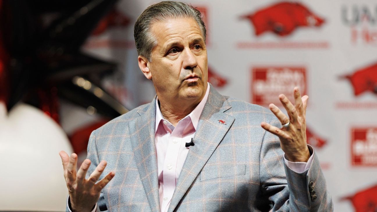 John Calipari’s Arkansas debut to be exhibition vs. Kansas