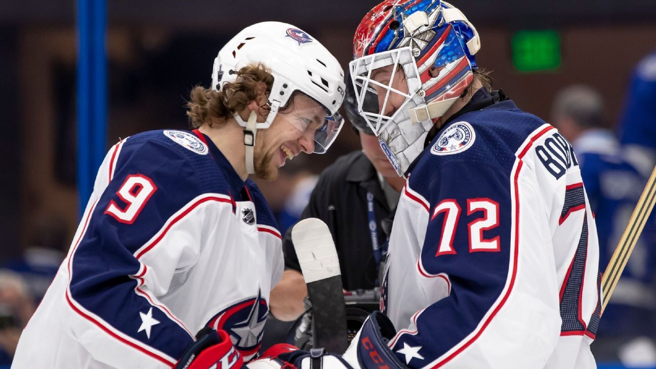 How Blue Jacket buddies Panarin, Bobrovsky changed the trajectory for the Rangers, Panthers