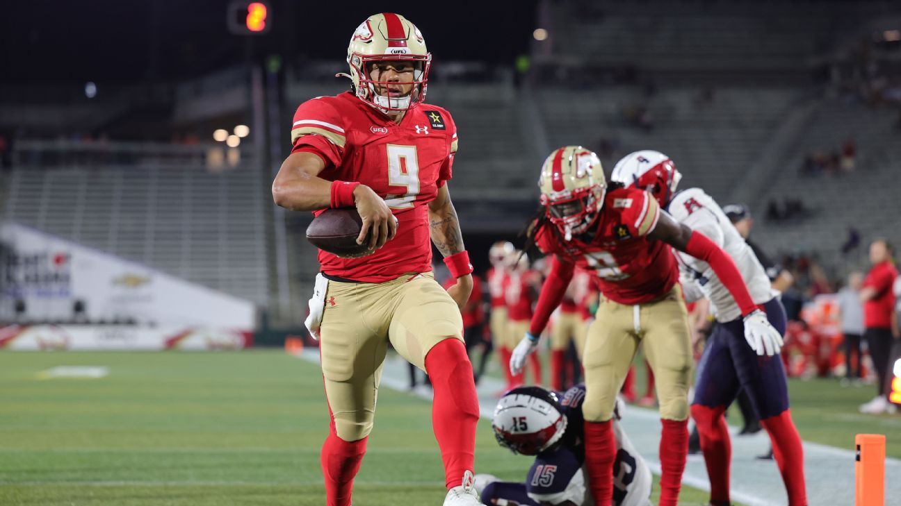 2024 UFL Week 10 odds lines, spreads, totals, ATS records ESPN