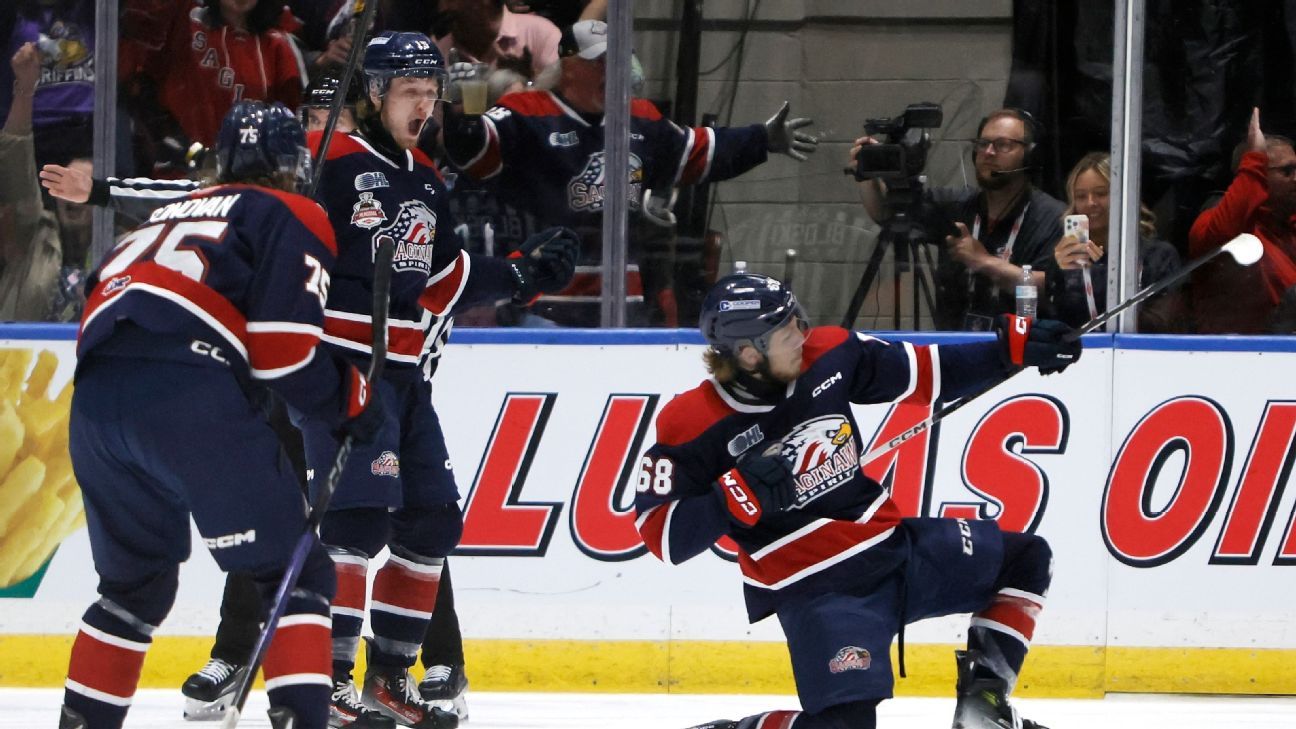 Saginaw tops Moose Jaw, reaches Memorial final