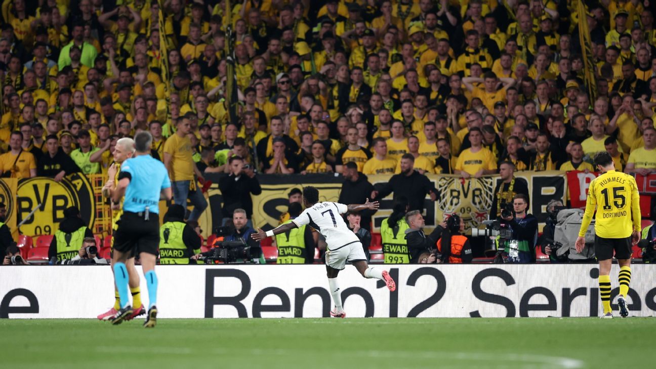 Vinicius Jr. brilha na Champions League e Flamengo exalta sua participação vital