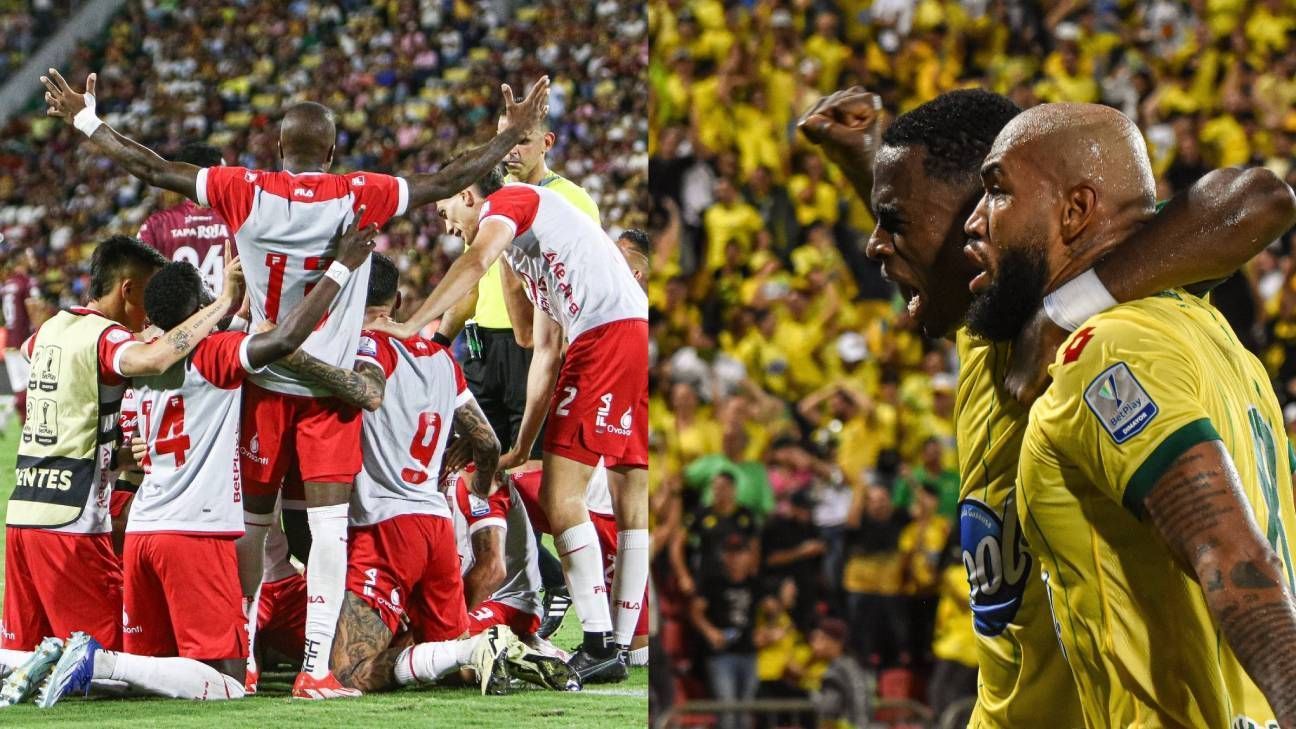 When is the Colombian League remaining between Santa Fe and Bucaramanga?