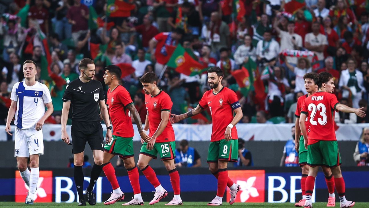 Portugal beat Finland in a Euro Cup pleasant