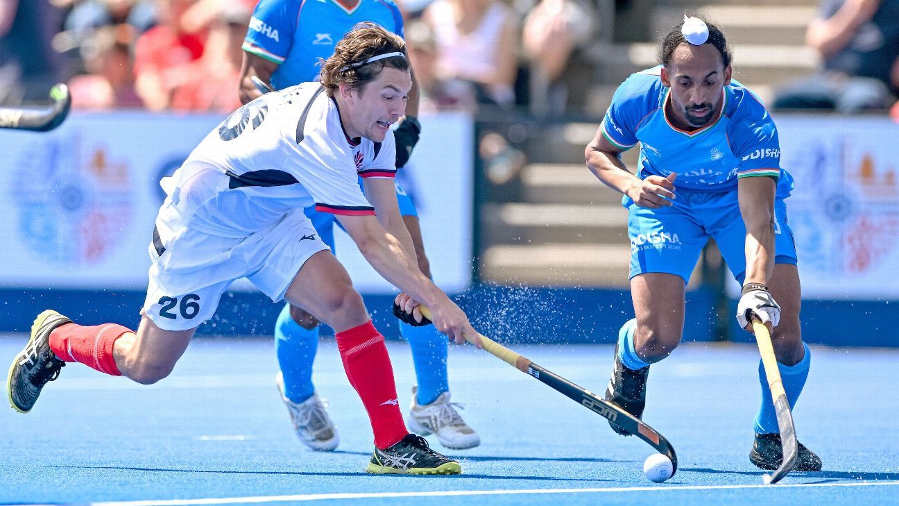 India 2-3 Great Britain: Fulton's team end Pro League campaign with loss to hosts - ESPN India